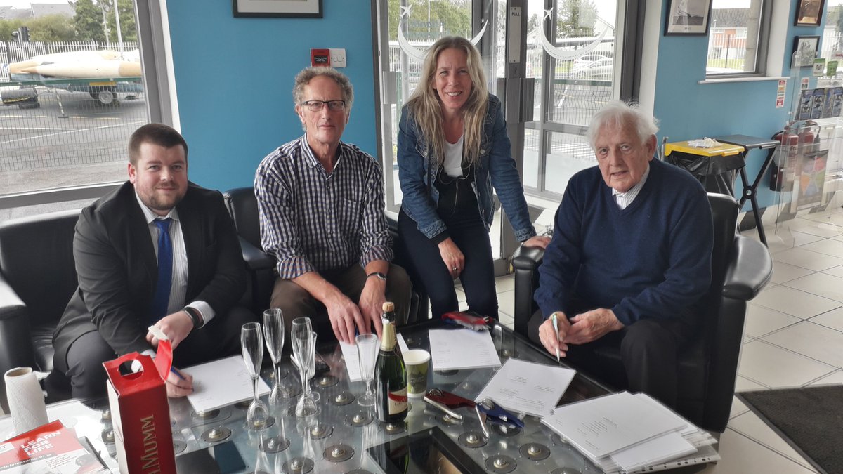 irishskys's tweet image. Shannon Aviation Museum has earned its wings and is now flying free, and fully operating as an NFP organisation.
Huge thanks to everyone who helped this happen and especially to Catherine @ALGoodbody 
#ProBonoProgram #ShannonAviationMuseum