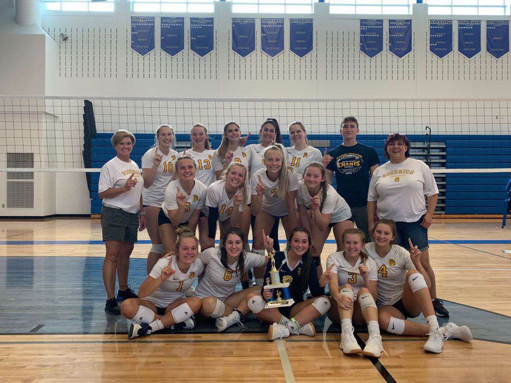 Goodrich Volleyball on Twitter "GREAT WIN for Varsity Volleyball at CrosLex today!! 🏐🥇