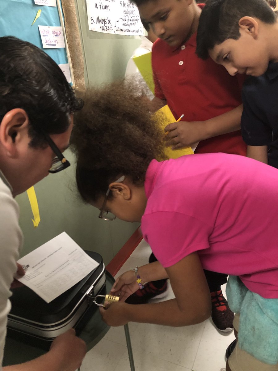 Today our 5th graders used the skills they acquired throughout the week to hunt down Carmen Sandiego....meanwhile their teachers were able to formatively assess their knowledge.  #newtechfam #ilovepbl <a href="/BMESBulldogs/">Blake Manor</a> <a href="/Kteamthomas/">Kristen Thomas</a>