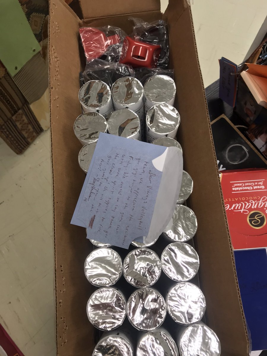 Student Section is ready to cheer on our Vikings! #weareavery <a href="/averyhighschool/">Avery High School</a> @AveryVikingsFB <a href="/averyboosters/">Avery Boosters</a>