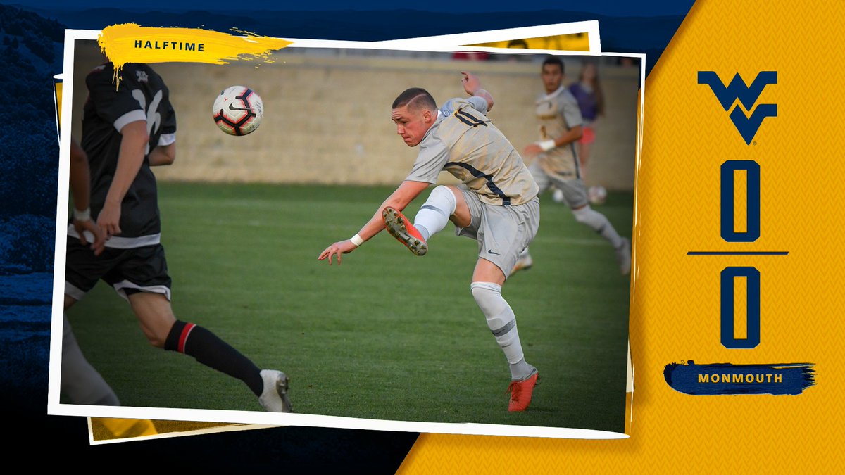 WVUMensSoccer's tweet photo. Scoreless at the half.
#HailWV #WNU19 https://t.co/iN8BARojYx