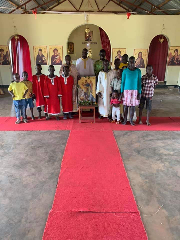 Orthodox_ug's tweet photo. On the Feast of The Beheading of the Holy Glorious Prophet and Forerunner #BaptistJohn the Orthodox faithful at the St. Lavrentios Cathedral in Gulu celebrated #Holyliturgy led by Fr. Simon Menya. #liveorthodoxy @ocmc @IOCCRelief https://t.co/hpIJ3Dr5H6