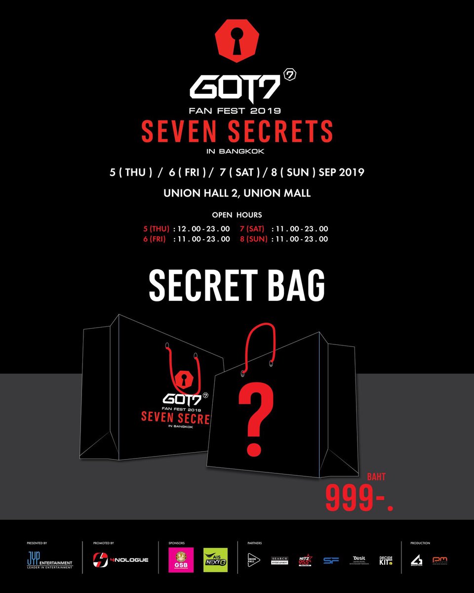 Agase724's tweet photo. えっ、かっこいい😳
欲しいけどバンコクまで行けないよ〜😭
しかもSecret bagってなに？
めっちゃ気になる笑笑 https://t.co/SOvTeVeilK