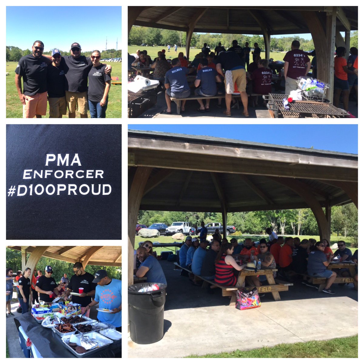 Love spending time with the leaders of D100 @ our ASM appreciation picnic! Thank you for all you do team!! #D100Proud #NEProud PMA = Positive Mental Attitude 😃