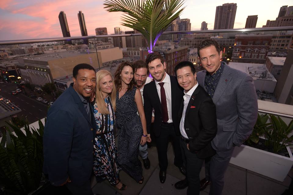 CristelAng's tweet photo. #SashaRoiz #ReggieLee #DavidGiuntoli #SilasWMitchell #BreeTurner #ClaireCoffee #RussellHornsby 6th Annual Blogger Party #Grimm #ComicConSanDiego 2015 https://t.co/H0c0AHFYWP
