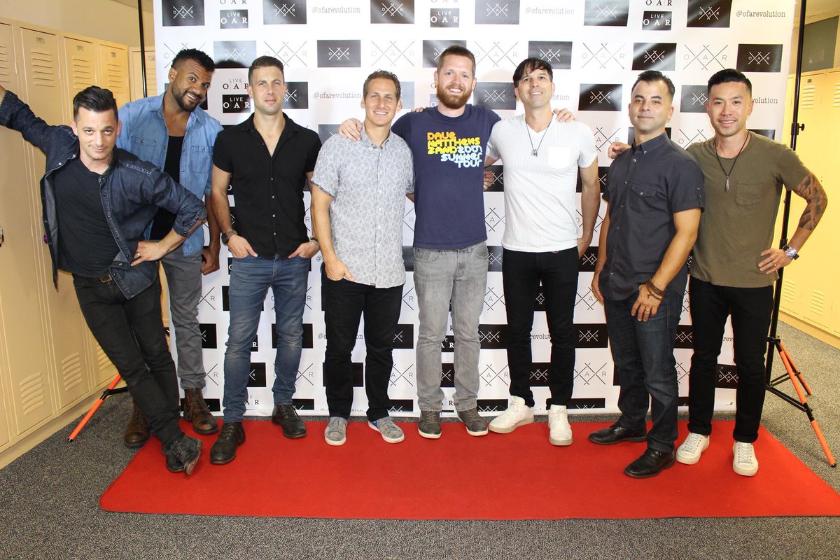 ajskrabis's tweet photo. Looking forward to seeing these studs tonight at @RaviniaFestival. I’d just like to remind everyone that I’m the tallest guy in @ofarevolution https://t.co/LgwPUdoNWb