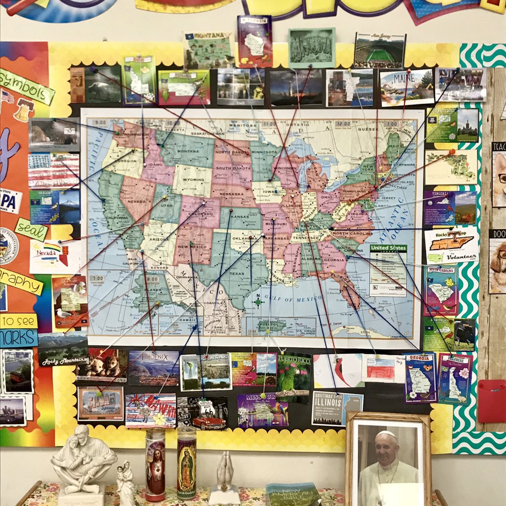 MsSchreinerHFS's tweet photo. Successful past few days getting my 2 classrooms ready at @HFSPHX1 ...my Math room is on the highest floor &amp; Computer Lab is on the lowest! Can’t wait to get my steps in everyday, after all it is my wedding year 👍🏻 https://t.co/qwzClVwiXG