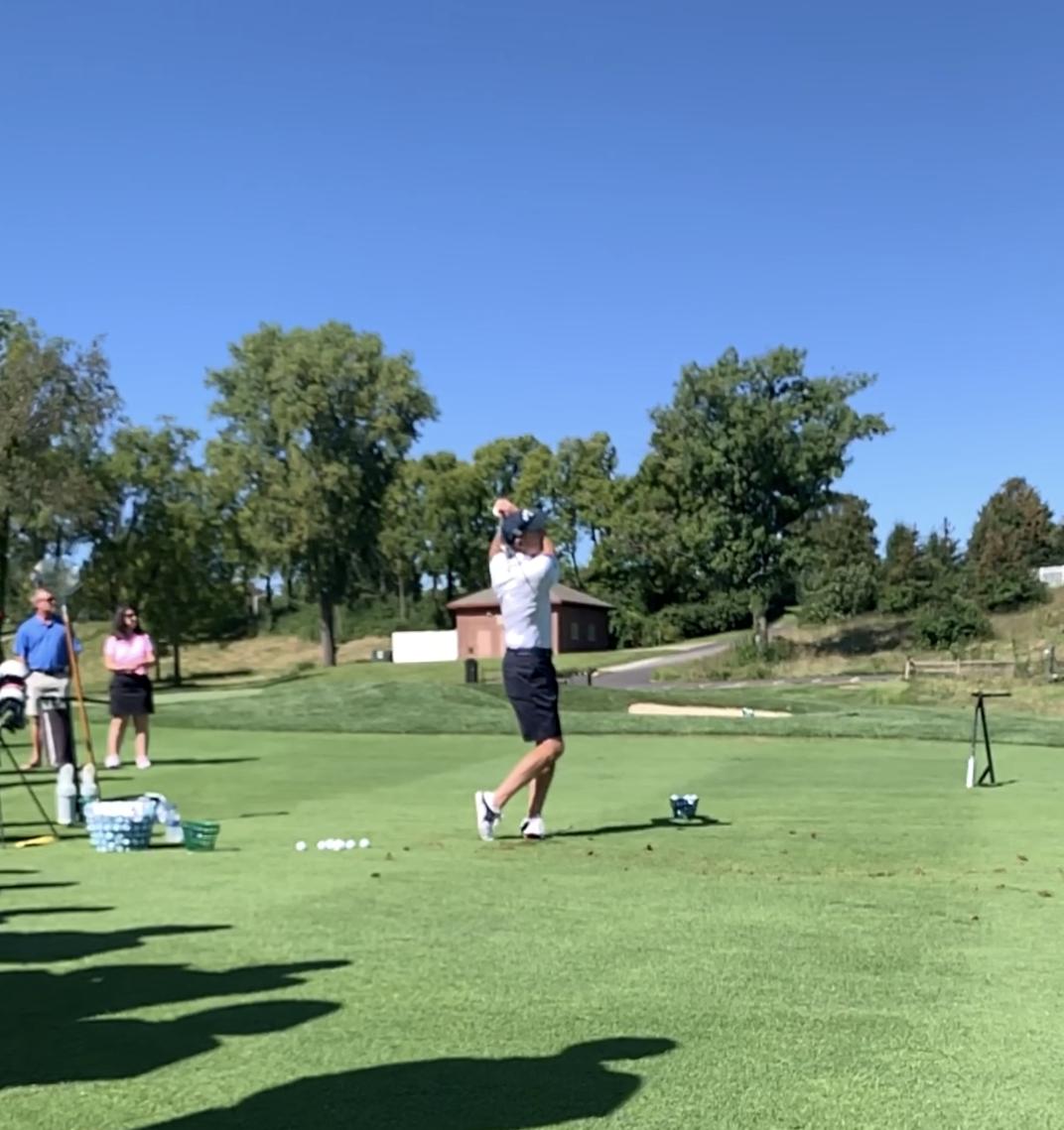Jim Furyk, ‘Mr. 58’ stopped by NCR Country Club for a private event. We caught up with him on the short game practice area and he had some wonderful things to say about @ncrccturfgrass
