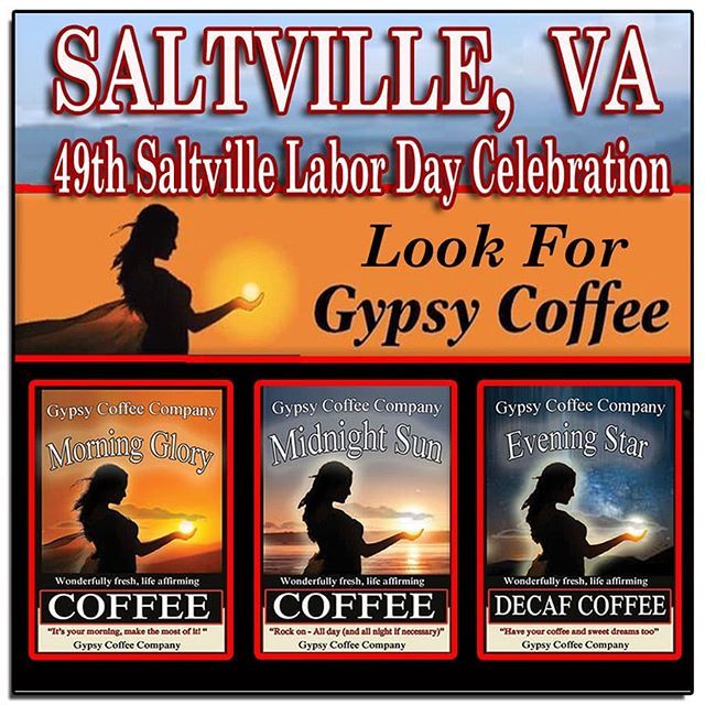 It's going to be a beautiful weekend for the 49th Saltville Labor Day Celebration, and Gypsy Coffee is there!

If you’re at the Saltville Labor Day Celebration this weekend, look these kids up!  I don’t know where they’ll be, but you should seek them out… ift.tt/2MOEf71