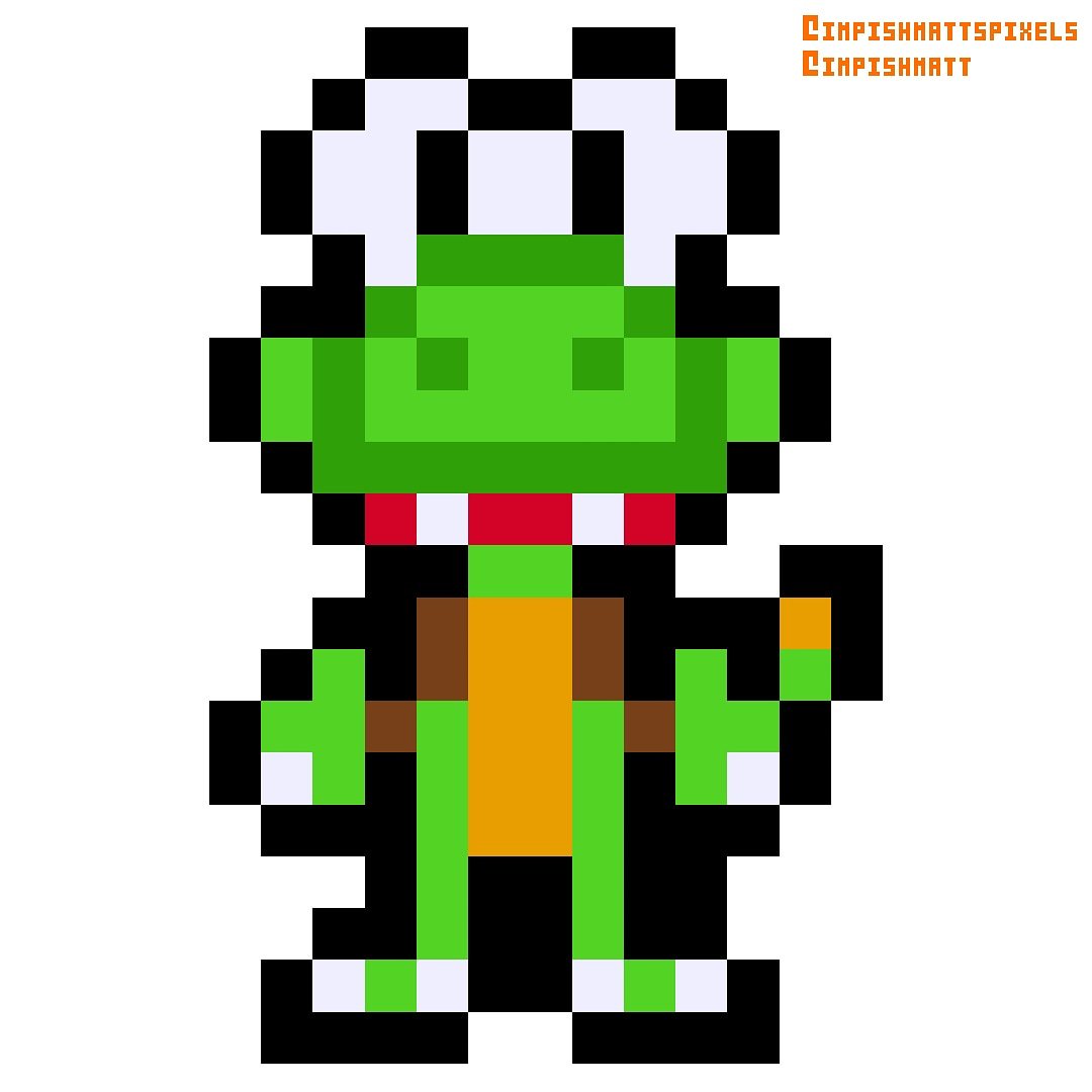 ImpyMattsPixels's tweet photo. Croc (Croc: Legend of the Gobbos - Multiplatform 1997)

#pixel #pixelart #gaming #retrogaming #argonautsoftware #croc #croclegendofthegobbos #playstation https://t.co/xPxduo2kuI