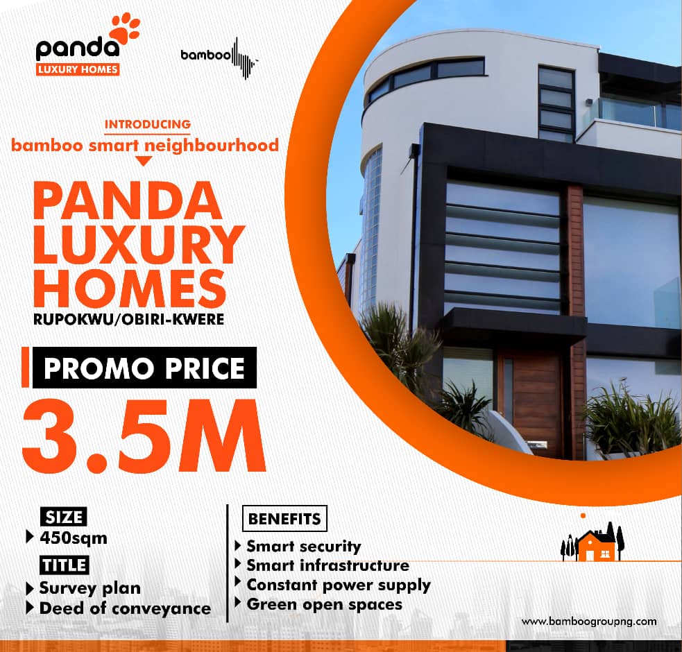 PropertyMall2's tweet photo. #Selling now, Panda Luxury Homes going for #3.5m
#Location : Rukpokwu &amp; Obiri Ikwerre #PortHarcourt https://t.co/BqDxrn7oMm
