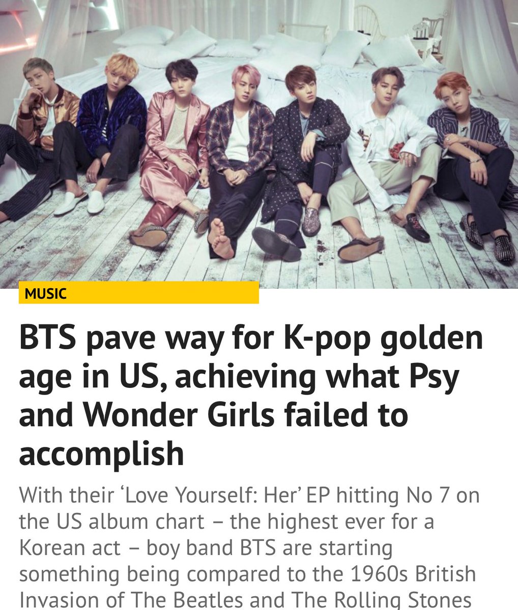Mary A Thread Of Korean Idols Artists Industry People Saying Bts Paved The Way