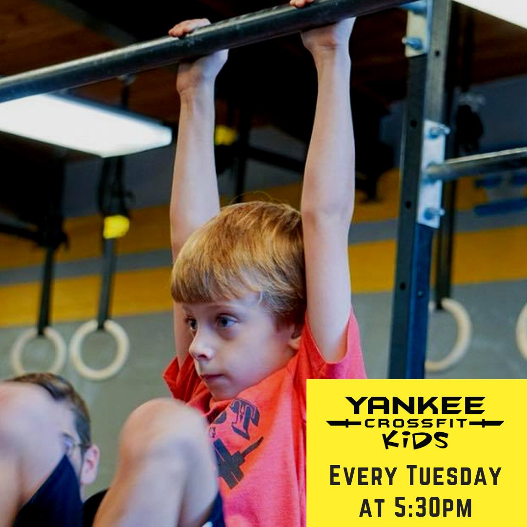 YankeeCrossFit's tweet photo. Starting Tuesday, Sept. 3, the CrossFit Kids Class is back! It will be held at 5:30pm and continue every Tuesday moving forward. If you're interested in having your kids come check it out, send us an email at yankeecrossfit@gmail.com. (All punch cards from before the summer ar... https://t.co/KVczaXceY5