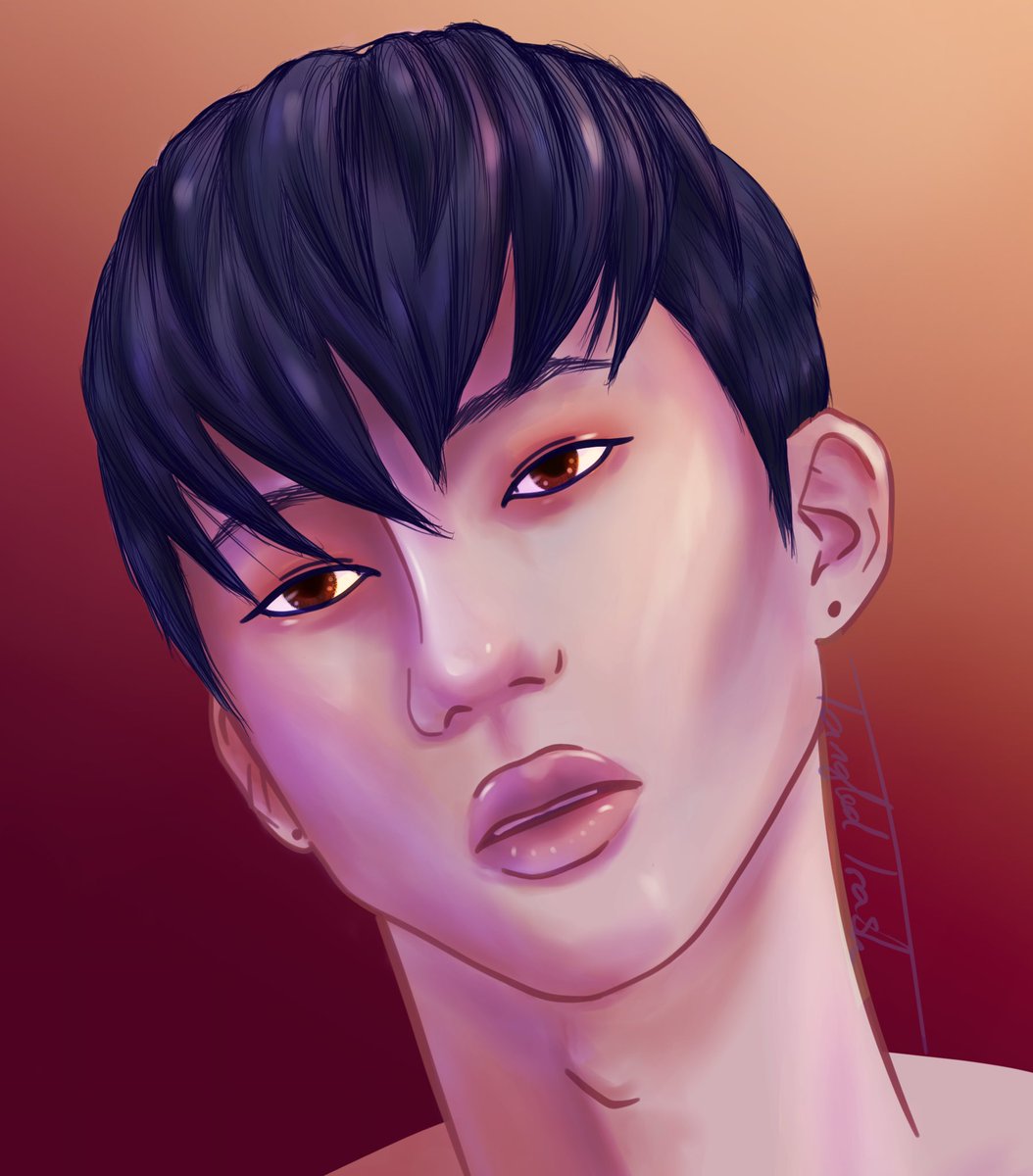 rhys_pieces0's tweet photo. So I’m back at Pentagon, caught me this time last year too, autumnal lads. So here ma boi, I’m kind of hooked on the blue hair and don’t thing I stand a chance at recovery.
#PENTAGON #pentagonfanart #hui #blesshim #kpoptrash https://t.co/W0kTnteIMa