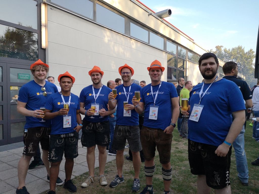 dash_bar's tweet photo. Es war uns ein Fest! 🍻
#dashbar #jtlconnect #mithutschmecktsgut https://t.co/ViMeoNqwra