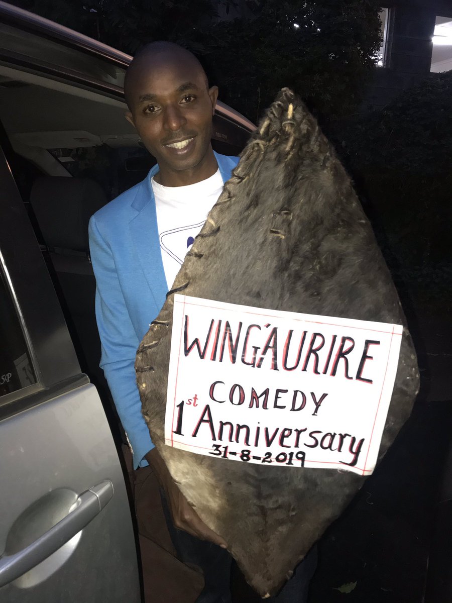 Wing’aurire show is happening Tomorrow at Sportsview Hotel Kasarani.
#Wing’aurireComedyShow. <a href="/Jeff_KuriaM/">Jeff Kuria</a>