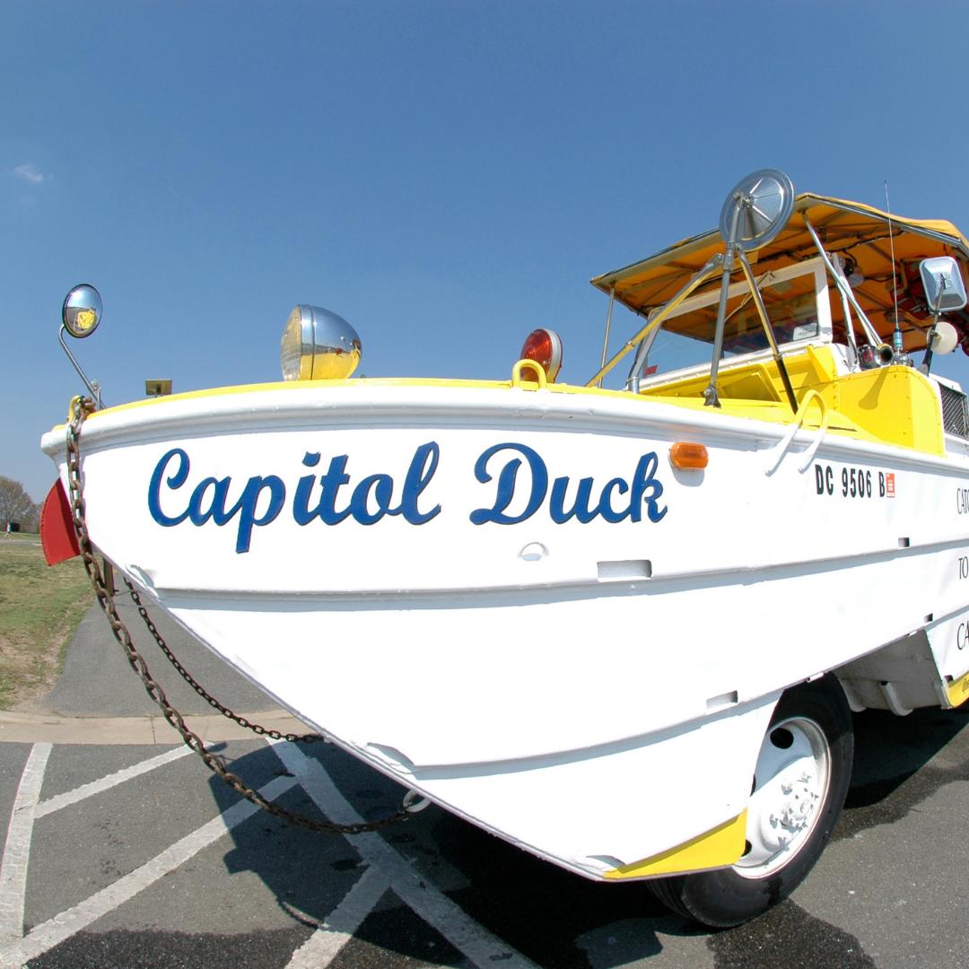 Capitol Duck is ready for Labor Day Weekend! #DCDucksTour