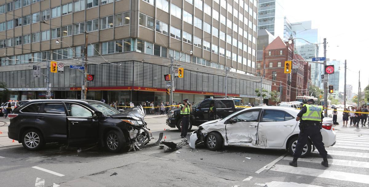 Remember everyone:Whether pedestrian, driver, or cyclist, safety in our public spaces is a shared responsibility. #VisionZero  #ZeroVision  #SharedResponsibility  #CarCulture https://www.thestar.com/news/gta/2019/08/23/seven-hurt-after-uber-suv-runs-red-light-downtown-include-69-year-old-pedestrian-and-baby-in-stroller-police-say.html