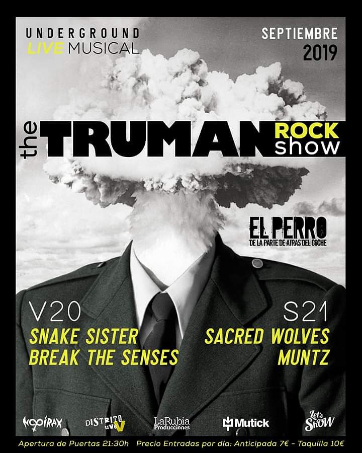 BreakTheSenses's tweet photo. QUÉ SUBIDÓN 💣💥
Llega septiembre. Volvemos a #Madrid de la mano de @Letshowes una vez más ❤️
Y es que @elperroclubmad se ha convertido en nuestra casa. Y volvemos junto a nuestros amados #snakesister !!! 🐍💎
OJITO porque SE LÍA PERO MUCHO 🔥 #SacredWolves • @muntzband https://t.co/eEJ1dGPpac