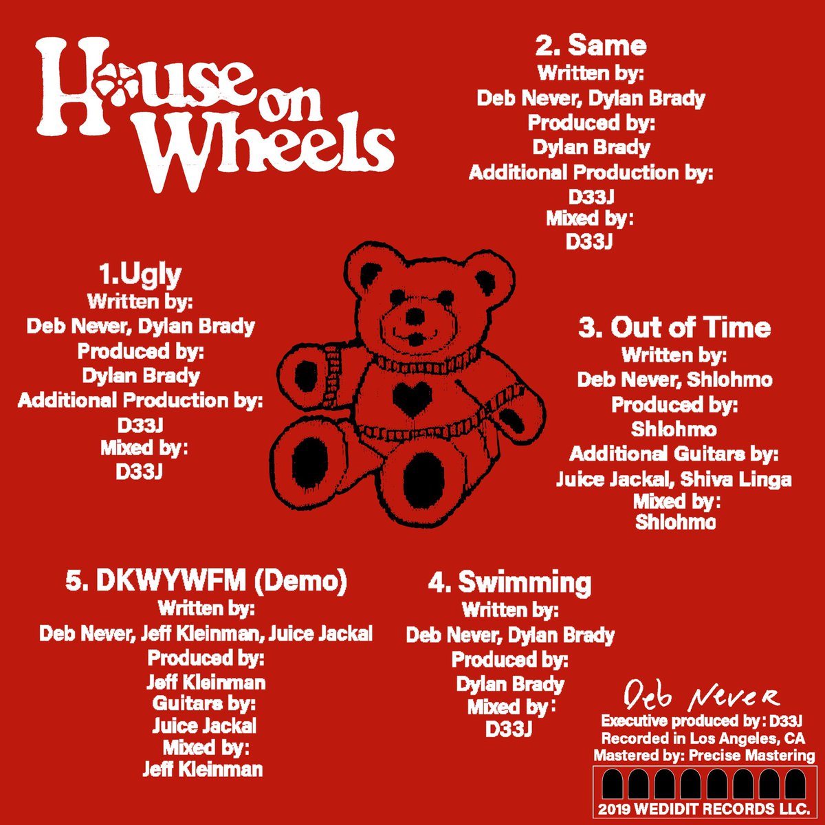 WeDidIt's tweet photo. DEB NEVER’S DEBUT EP ‘HOUSE ON WHEELS’ OUT NOW ON WEDIDIT RECORDS

@deb_never 

https://t.co/VGZ9qEVHHj https://t.co/5rbkBmGzOr