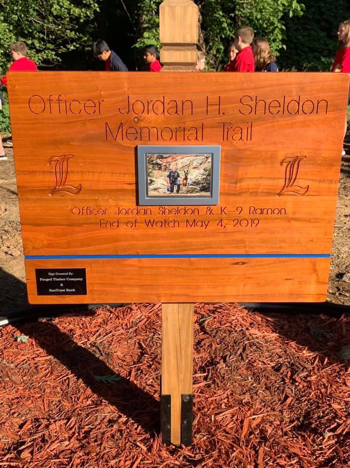 MrsMitchell0917's tweet photo. Proud to be a part of something so great! The nature trail in honor of Officer Sheldon and Ramon is officially open at Langtree Charter! We got to check out the trail today too. #LangtreeMade2020 #mrsmitchelldoesfirstgrade https://t.co/S1XwlnKpiZ