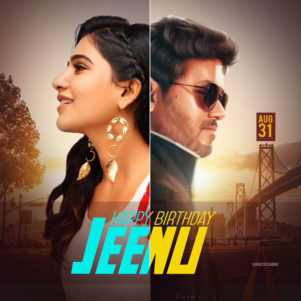 VigneshSammu's tweet photo. Its @JeenuSamDarling Bday Tomorrow...We Miss U So Much #Vavachi I know you'll come back someday.. We Are Waiting !! May This Bday Gave More Joy &amp; Happiness To You....Hope U Are Happy With Ur Loved Ones....Wishes   Behalf Of @Samanthaprabhu2  Papa &amp; Me #HBDJeenu 💐❤️😘 @Noora4sam https://t.co/slf4VeuogY