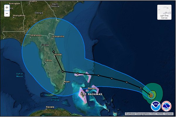 Huracán Dorian - Clima en Florida - Foro Florida y Sudeste de USA