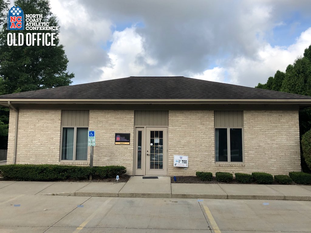 NCAC's tweet image. New office, same NCAC.

#NewDigs #HomeofScholarAthletes