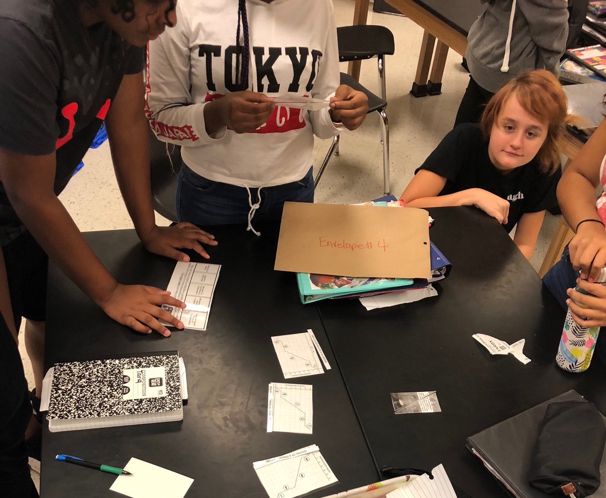 KSesrles's tweet photo. Our young 8th grade scientist are using their knowledge of States of Matter in order to figure out how to escape from the Science classroom. They must move through 4 different challenges to be successful with this task. ⁦@ECMSprincipal⁩ https://t.co/ia07qtHYWm