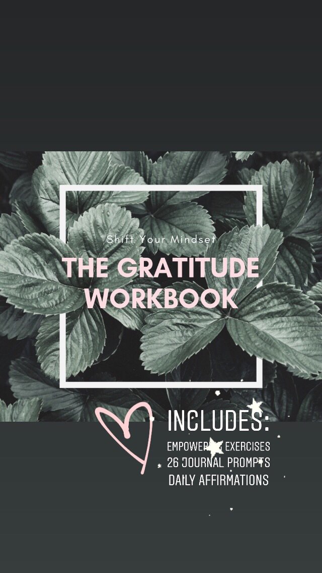 What you focus on grows...
.
There is always something to be grateful for and this workbook will show you how!
.
Who’s ready to shift their mindset? Get your digital copy instantly!! 
bit.ly/EEGratitudeWor…