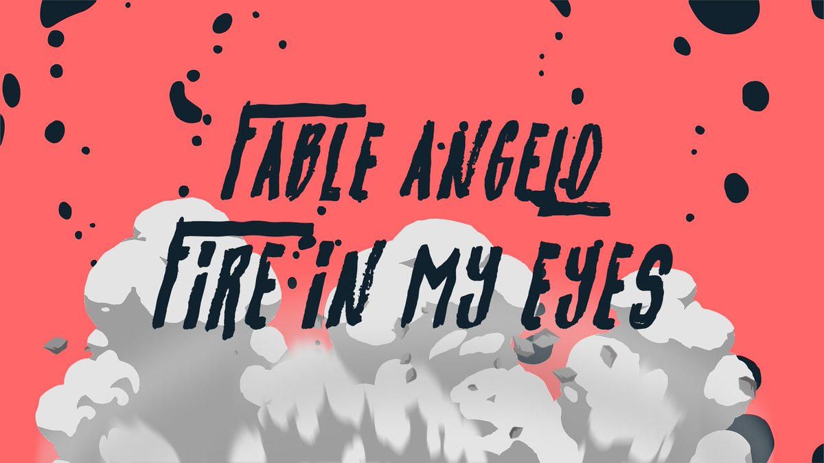 FableAngelo's tweet photo. Fable Angelo - Fire In My Eyes lyric video dropping tomorrow @ 12pm noon!!! https://t.co/4ZoZsvVP3M