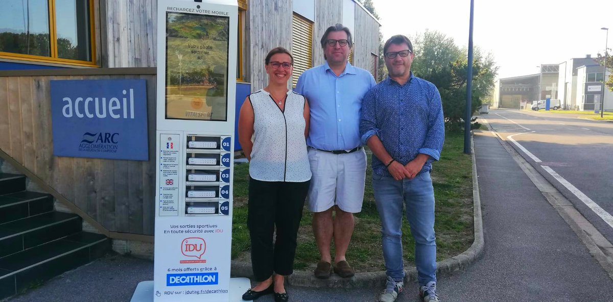 idusante's tweet photo. 🆕#partenariat Chloé Lallich, Parc techno. des rives de l'#Oise, Henry Pollet, #HappTechnologies, Mathieu Tarrade, #IDU et @Decathlon à fond la forme ! ℹ️ https://t.co/14NVIBVooA
#innovation #SolutionsInteractives #startup #TransfoNum #Sport #Secours @Infos_HDF #Oise #Compiègne https://t.co/WesZWW2zj9