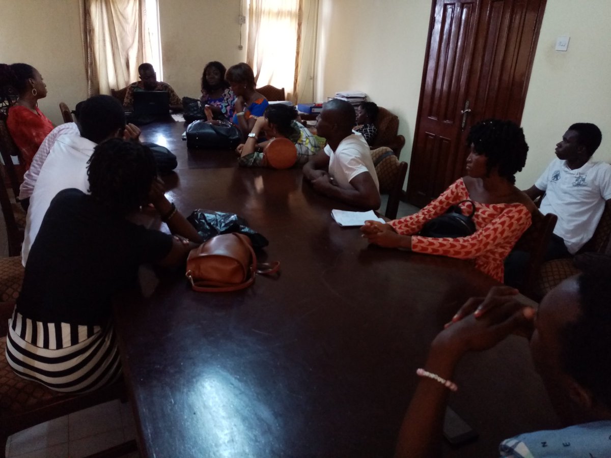 #YAMSL youth action movement Sierra Leone holds monthly meeting