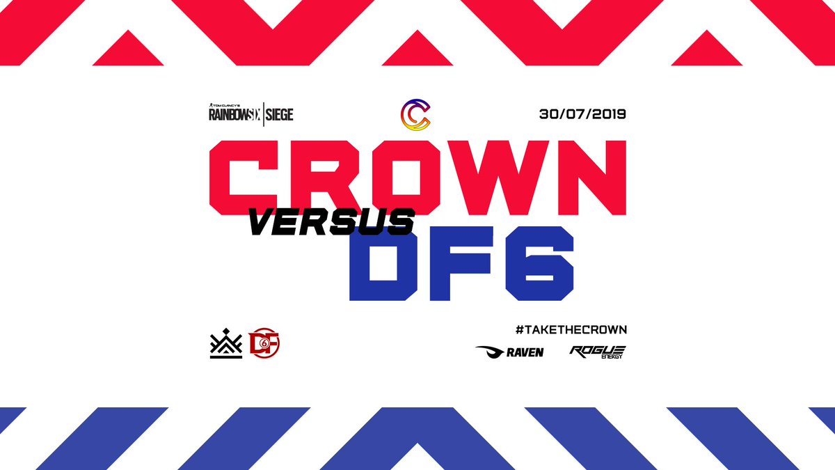 CrownGamingGG's tweet photo. Tonight the R6 team are facing off against @DeltaForceSix in their 4th match of the @R6CollectiveEU League! We've been looking forward to this matchup for some time now...

GLHF, see you at 9pm TONIGHT: https://t.co/HXZhSVI57H https://t.co/VMzFJ759hE