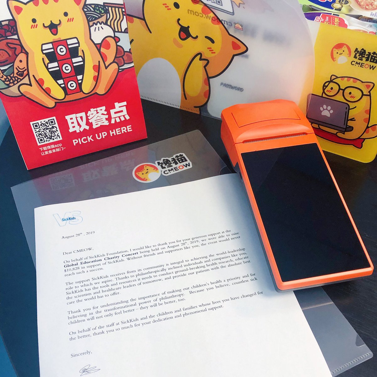 theivychen's tweet photo. Investing in healthcare means supporting our next generation👩🏻‍⚕️ So proud that @CmeowCanada was able to help raise $10,828 in support of @sickkids @SickKidsNews https://t.co/g8UNRyymZ9