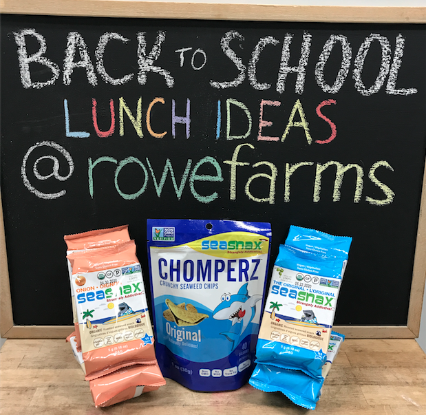 Seaweed is a tasty and nutrient-rich snack that's perfect for a packed lunch! <a href="/seasnax/">SeaSnax</a> has several fin-tastic flavours that are #vegan, #glutenfree and are free from artificial flavours, colours and preservatives. Happy Chomping! 🦈