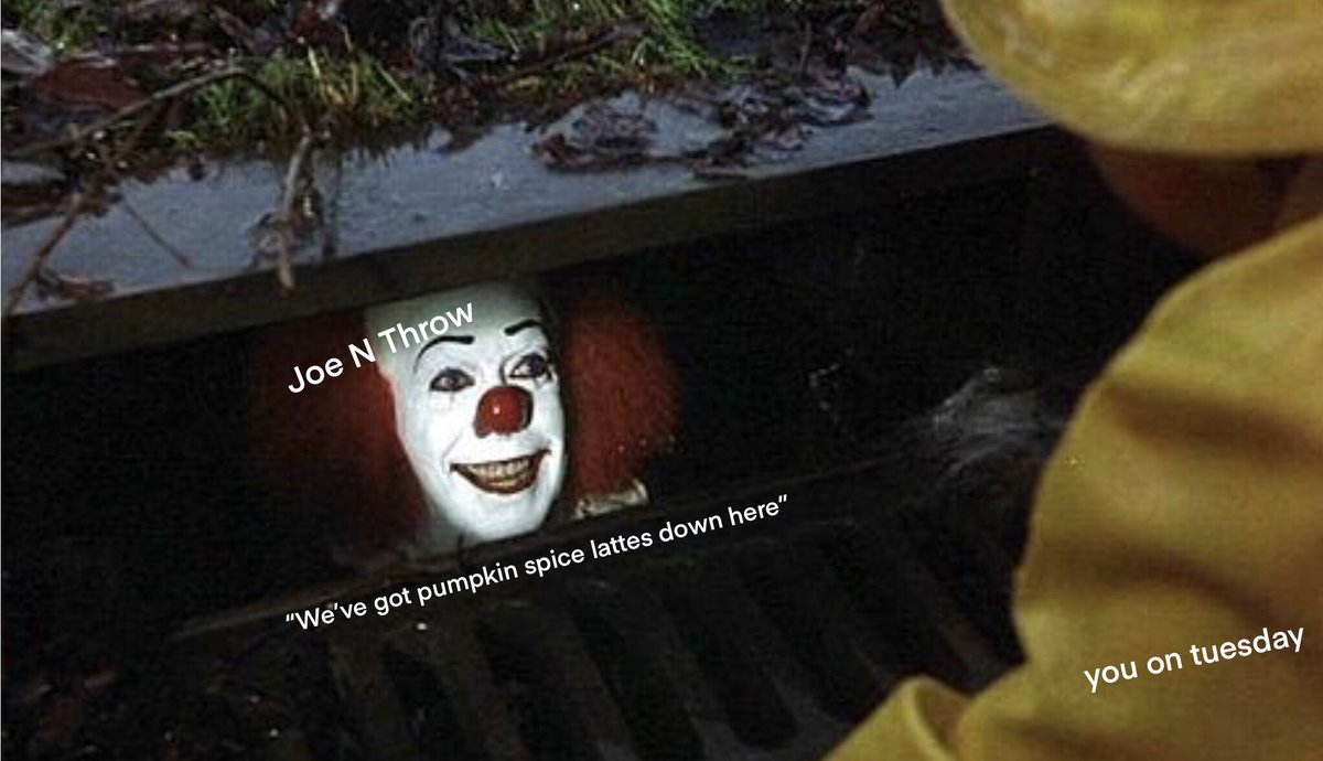 The_Joe_WV's tweet photo. #FRIDAYMEMES #JOENTHROW #PSL https://t.co/vNw85DSyhx