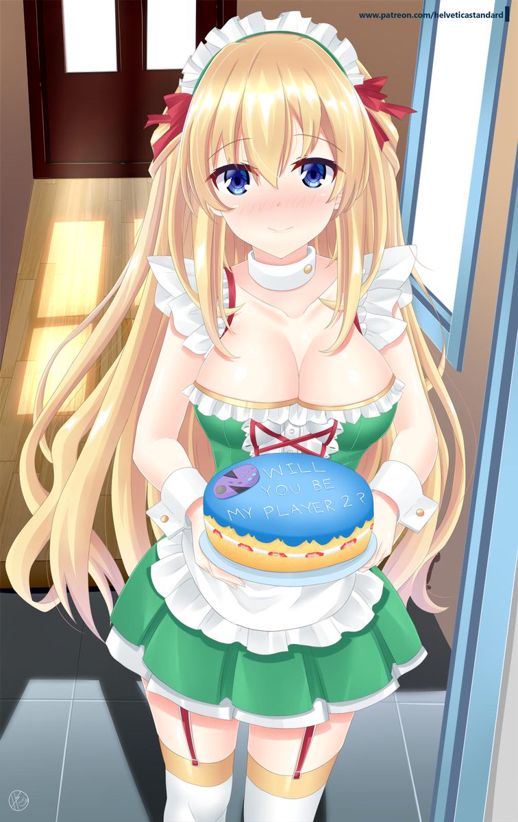 Helvetica Standard Meido Vert Hope You Guys Like It Games Art Fanart Anime ベール ネプテューヌ Neptunia 超次元ゲイムネプテューヌ 新次元ゲイムネプテューヌvii Fanartfriday T Co Zdg6yzrtek