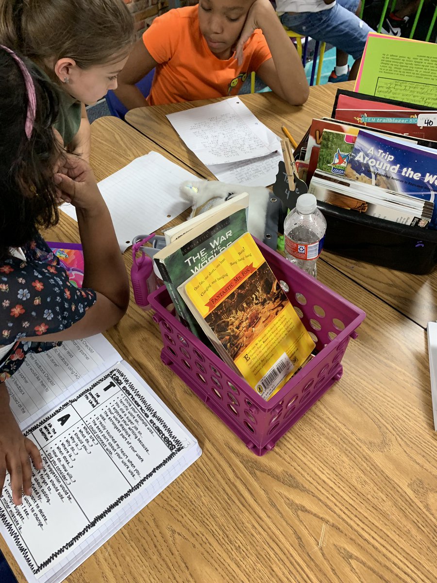 MrsJacobsonPGE's tweet photo. Already starting the peer feedback process in Writing using our feedback language!!! Students are really loving it! @QVE_Eagles #studentslearnfromeachother #peerfeedback #growingwriters https://t.co/4C8vm5vOi1