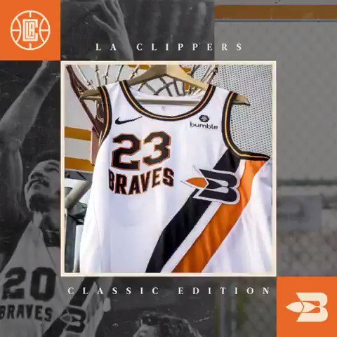 NBA on TNT on X: The Clippers will rock Buffalo Braves jerseys