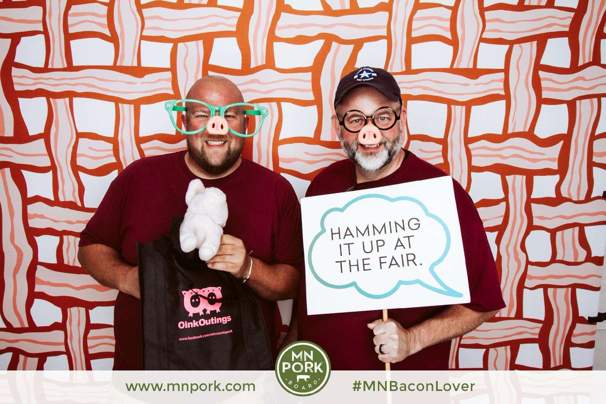 hoffmann79's tweet image. We rooted out the MN Pork stand during the @mnstatefair Bacon makes the world go round! #MNBconLover