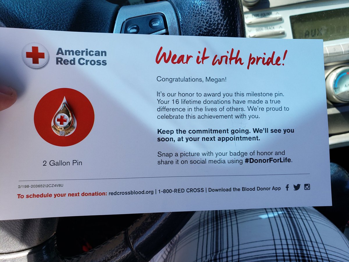 mklease's tweet image. Pretty proud of this bad boy. #donorforlife #2gallonclub