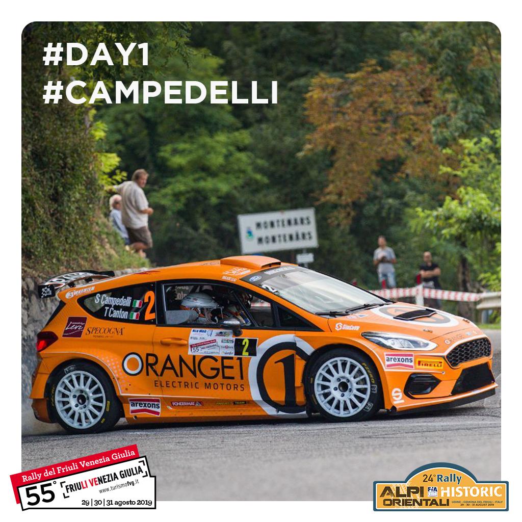 Classifica #DAY1 #RallyFVG

🥇 Campedelli | Canton
🥈 Rossetti | Mori +0.5
🥉 Albertini | Frappani +16
4° Basso | Granai +17
5° Crugnola | Ometto +32

#RallyFVG | #55alpi | #alpiorientali | #inrallywetrust | #CIrally