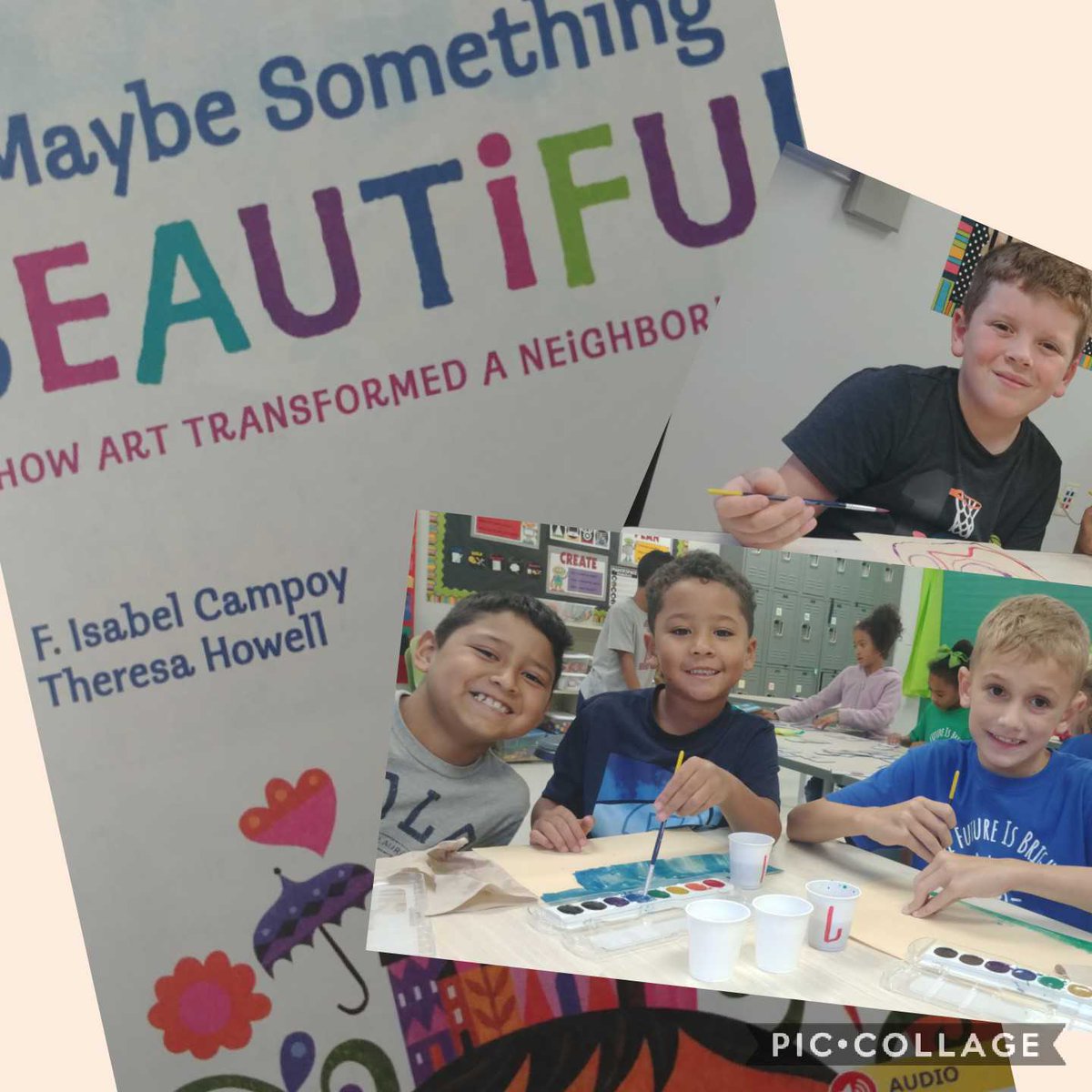 yopowell's tweet photo. "Maybe Something Beautiful!" Let art transform your world! #realisticfiction #wilemonsteamacademy https://t.co/ewz97BoPW5