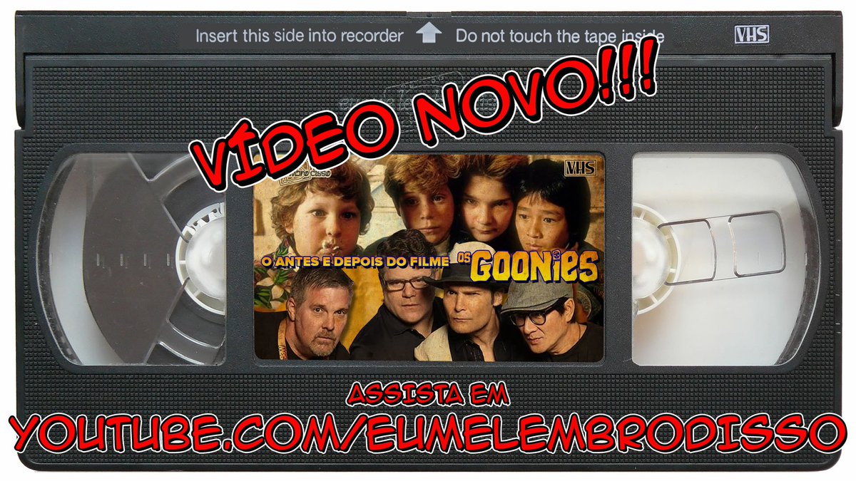 EuMeLembroDisto's tweet photo. Veja como está o elenco juvenil de "Os Goonies" no novo episódio do Canal: https://t.co/0Lr4LytFt3 🎥

#lembrança #recordação #nostalgia #saudade #saudosismo #infância #retrô #anos80 #80s #OsGoonies #TheGoonies #Goonies #cinema #YouTube #youtuber #BonsTempos #EuMeLembroDisso https://t.co/u2IFDHWCjS