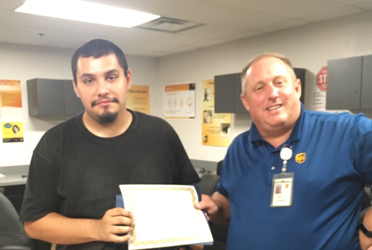 RScott312's tweet photo. 🎉🎉Congratulations to our two graduates this week! 🎉🎉Ashton Reid and Jesse Meyer both graduated the Blue is New program and have gained seniority- Welcome to the Team, gentlemen! #DaySortShenanigans #lionpride #30DayGraduate @day_lions @RedRiverUPSers https://t.co/0q5BqYUJ8Z