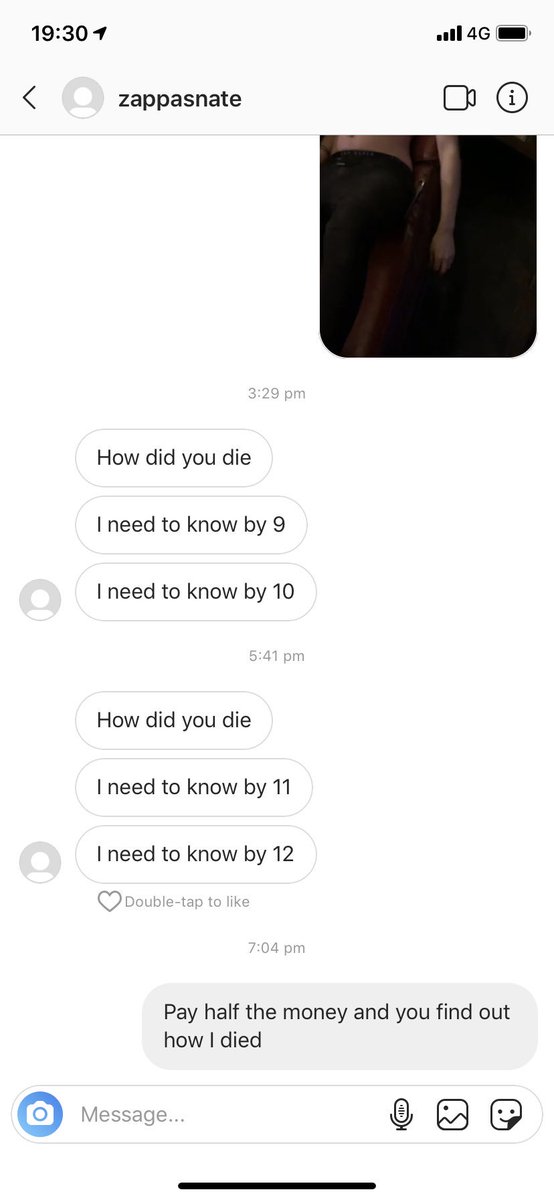 Danshaww's tweet photo. Some people have sex for money, I pretend to be dead x https://t.co/eMBeICegDv