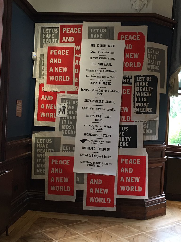 RememorialWWI's tweet photo. Our final #RWWI exhibition is now open at @pparkmuseum. It explores post-WWI protest, prisoners of war, grief &amp; loss and women &amp; work.  Don’t miss it, along with its twin exhibition at Kirkleatham Museum featuring demobilisation and disability. https://t.co/6fBu93UXoz