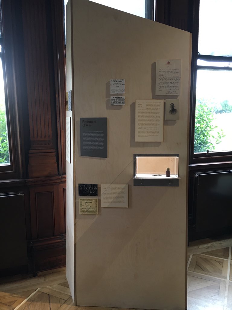 RememorialWWI's tweet photo. Our final #RWWI exhibition is now open at @pparkmuseum. It explores post-WWI protest, prisoners of war, grief &amp; loss and women &amp; work.  Don’t miss it, along with its twin exhibition at Kirkleatham Museum featuring demobilisation and disability. https://t.co/6fBu93UXoz