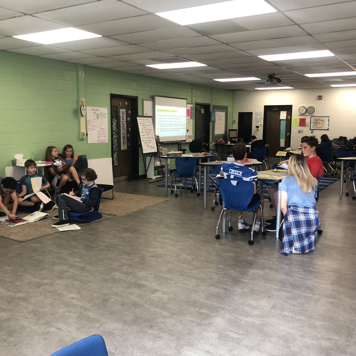MsAmieLadd's tweet photo. So glad teachers shared their activities on our Pineapple Chart so I didn’t miss the awesome things happening in their classes...grand conversations, emotional charades, mercantilism, and choice reflection all made it a great week to be at @GahannaMSWest! https://t.co/IQ6QtdiIoO